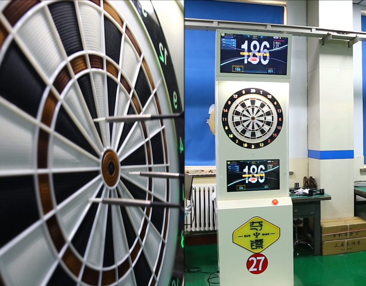 智能軟式飛鏢柜機